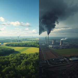 Green Energy vs Fossil Fuels